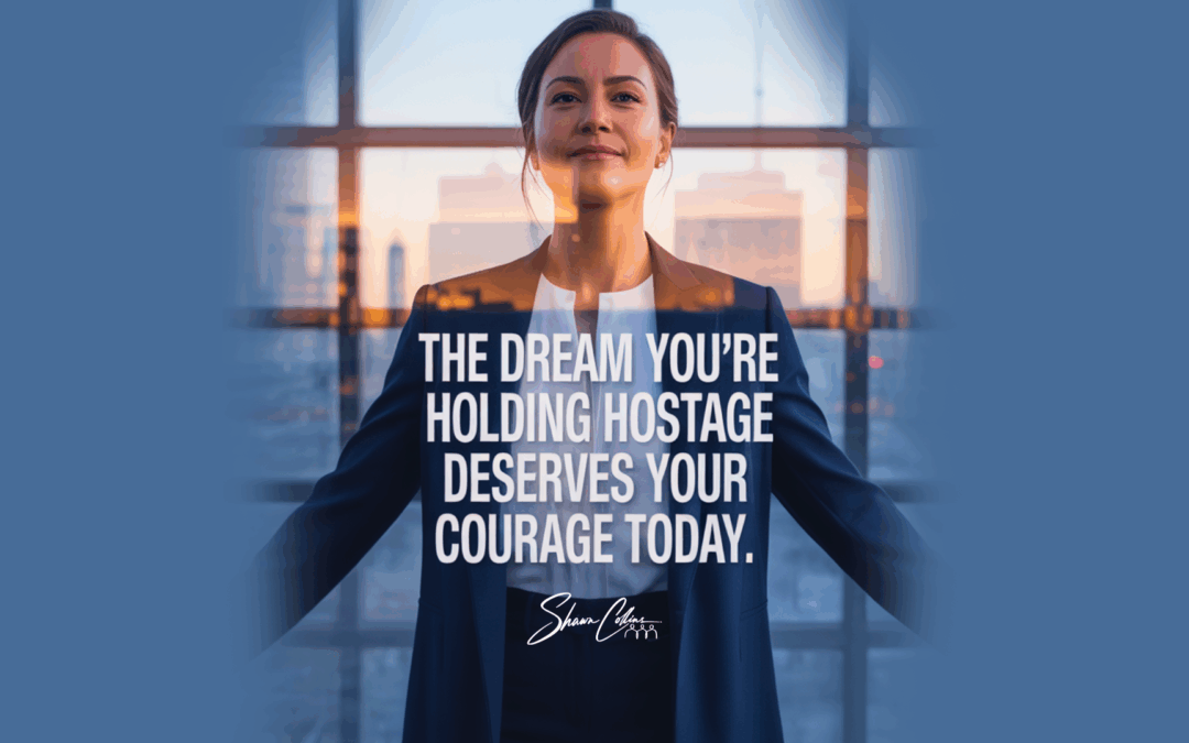 The dream you're holding quote banner