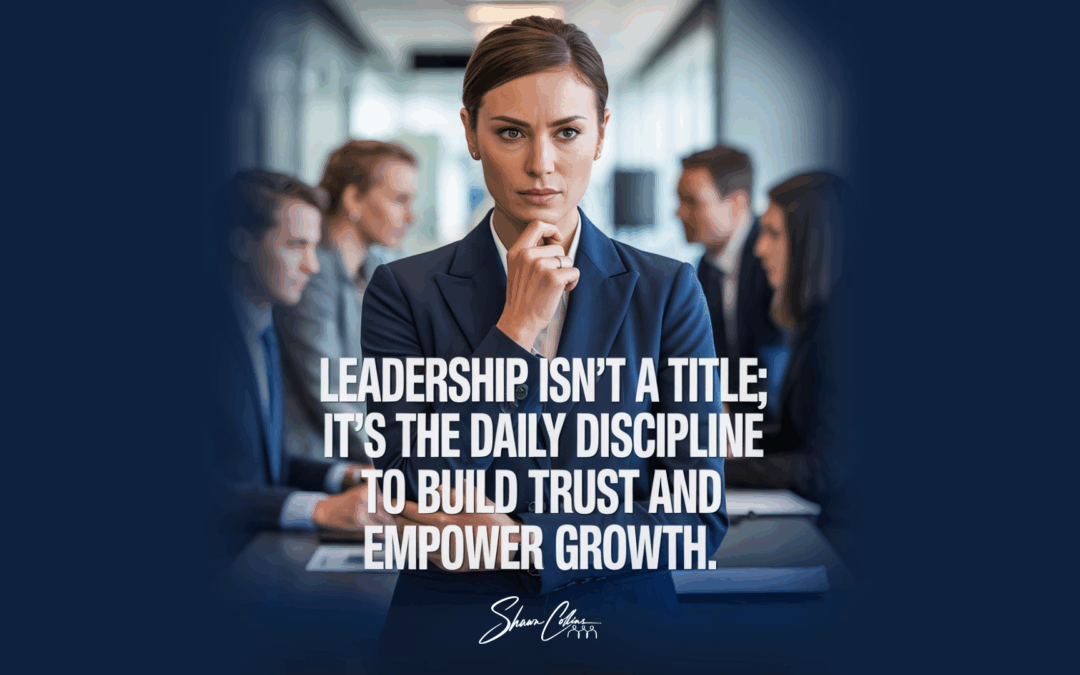 Leadership isn't a title quote banner