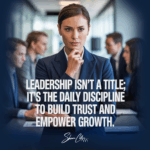 Leadership isn't a title quote banner