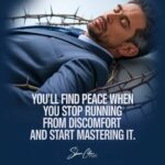 You'll find peace quote banner