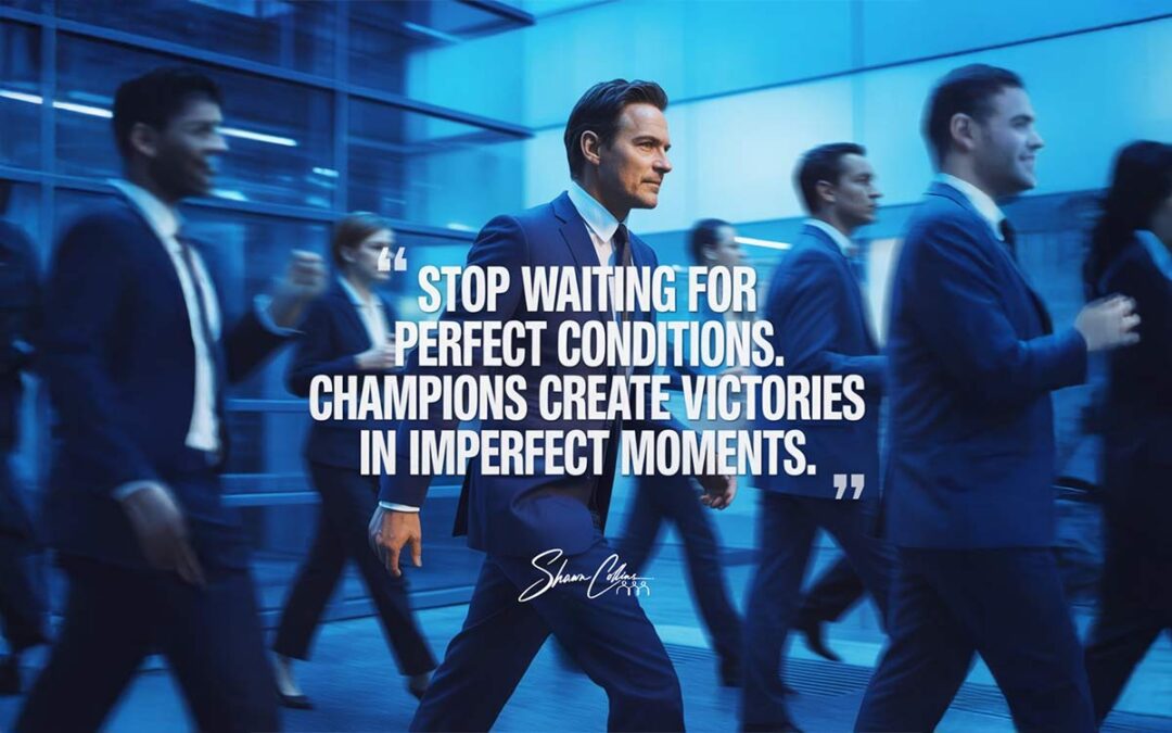 Champions Create Victory Without Perfect Conditions