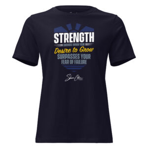 Shawn Collins DESIRE TO GROW Women's Relaxed T-Shirt