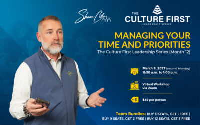 Workshop:  Managing Your Time and Priorities