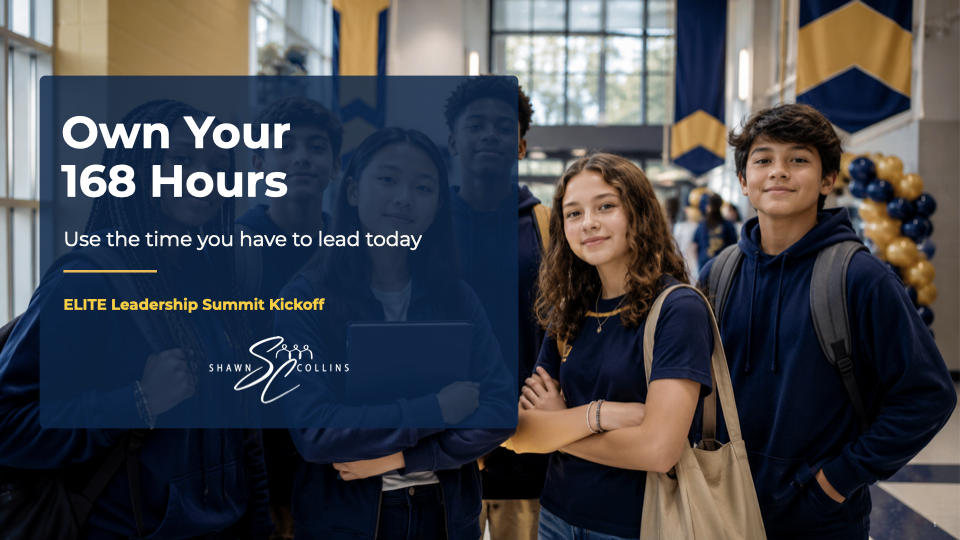 Own Your 168 Hours at ELITE