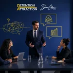 Business leader improving team communication after a Retention = Attraction™ Audit.