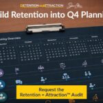 Q4 business planning calendar showing retention and leadership priorities before January.